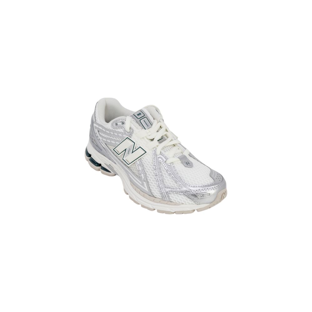 New Balance Silver Fabric Athletic Sneakers
