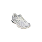 New Balance Silver Fabric Athletic Sneakers
