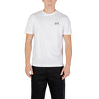 EA7 Emporio Armani White Cotton T-Shirt