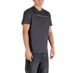 Tommy Hilfiger Jeans Gray Recycled Cotton T-Shirt