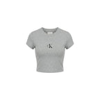 Calvin Klein Jeans Gray Cotton T-Shirt