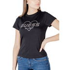 Guess Active Black Cotton T-Shirt