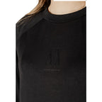 Armani Exchange Black Viscose Sweatshirt