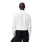Lacoste White Linen Shirt