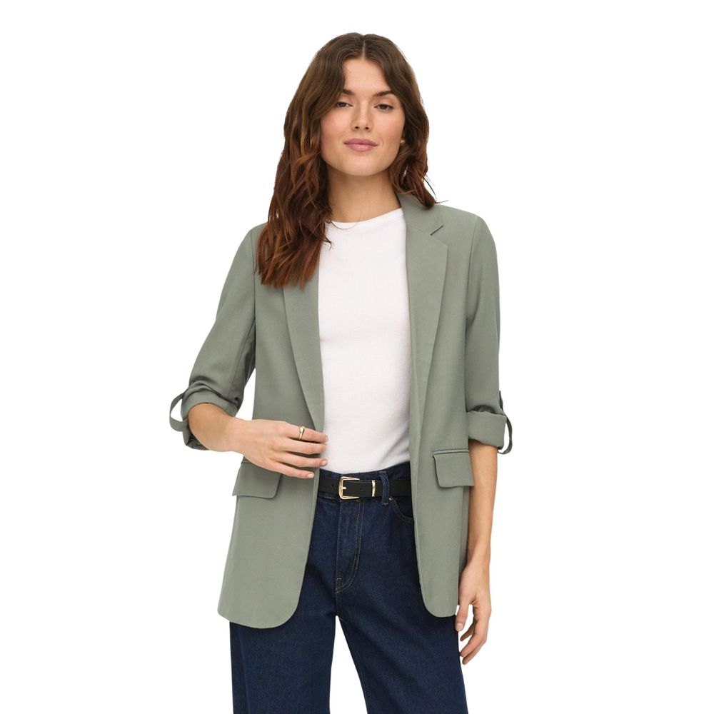 Only Green Viscose Blazer