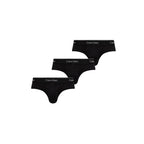 Calvin Klein Underwear Black And White Cotton Briefs