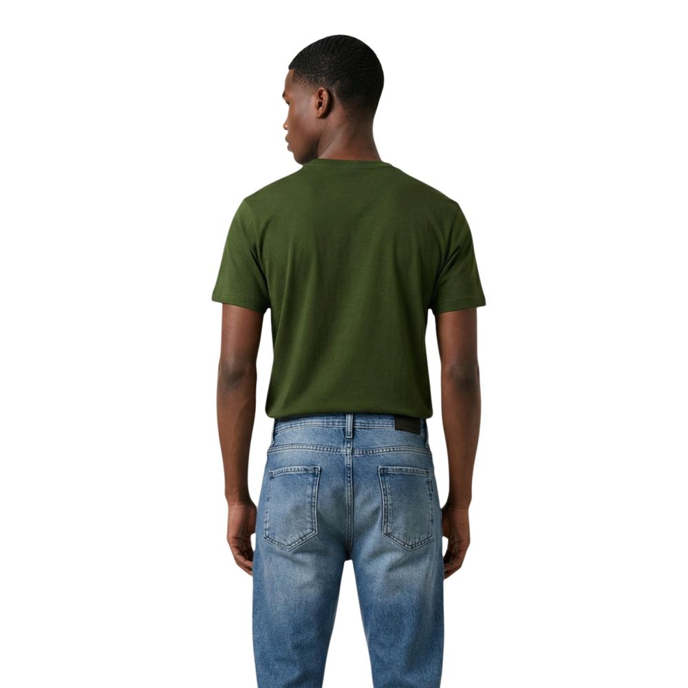 Calvin Klein Jeans Green Cotton T-Shirt
