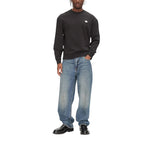 Calvin Klein Jeans Black Cotton Sweatshirt