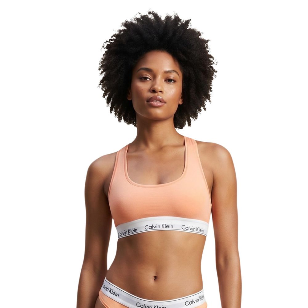 Calvin Klein Underwear Orange Cotton Bra