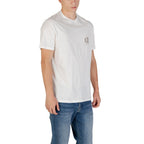 Armani Exchange Cream Cotton T-Shirt