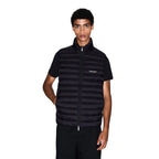 Armani Exchange Black Polyamide Sleeveless Jacket