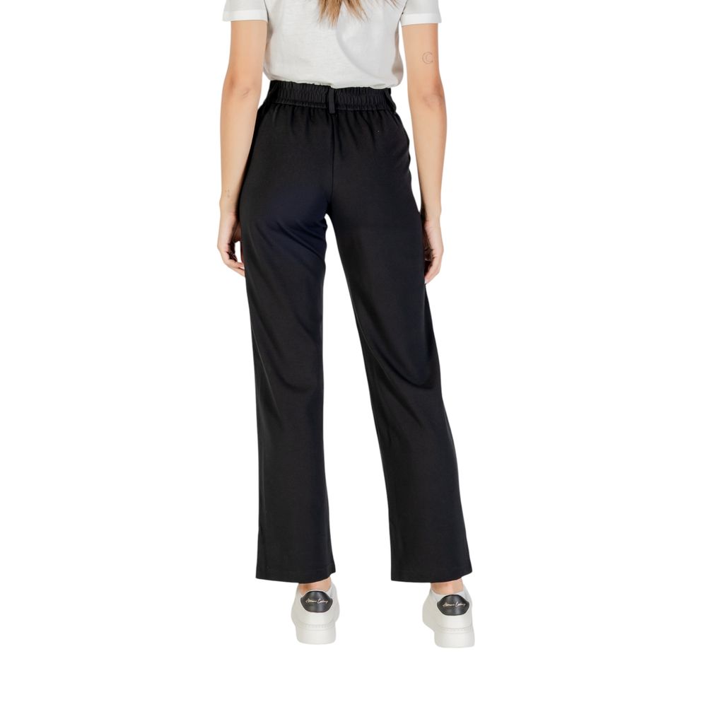 Only Black Viscose Casual Pants