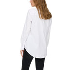 Jacqueline De Yong White Cotton Blouse