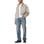 Calvin Klein Jeans Beige Recycled Polyester Bomber