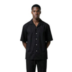 Only & Sons Black Cotton Shortsleeve Shirt