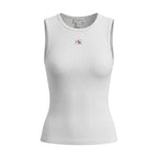 Calvin Klein Jeans White Cotton Tank Tops