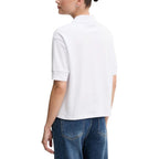 Armani Exchange White Cotton T-Shirt