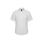 Armani Exchange White Linen Shortsleeve Shirt