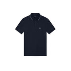 Armani Exchange Blue Cotton Polo Shirt