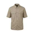 Armani Exchange Beige Cotton Shortsleeve Shirt