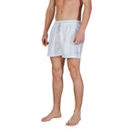 EA7 Emporio Armani Bicolor Polyester Swim Shorts