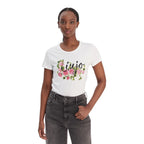 Liu Jo Cream Cotton T-Shirt