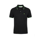 U.S. POLO ASSN. Black Cotton Polo Shirt