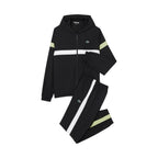 Lacoste Black And White Polyester Sweatsuit