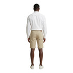 Jeckerson Beige Cotton Bermuda Shorts