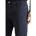 Jeckerson Blue Elastane Skinny Pants