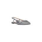 Guess Gray Polyester Platform Pumps