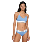 Calvin Klein Underwear Blue Cotton Bra