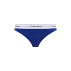 Calvin Klein Underwear Blue Cotton Pantie