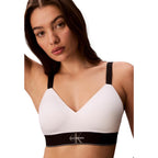 Calvin Klein Underwear White Recycled Polyester Bra