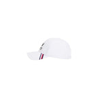 Tommy Hilfiger White Recycled Polyester Cap (Baseball Hat)