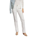 Morgan De Toi Beige Cotton Skinny Jeans