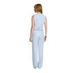 Morgan De Toi Blue Polyester Waistcoat