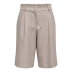 Only Gray Recycled Polyester Bermuda Shorts