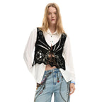 Desigual White Cotton Blouse