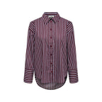 Jacqueline De Yong Bordeaux Cotton Blouse