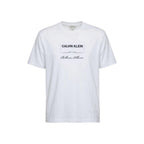 Calvin Klein Jeans White Cotton T-Shirt