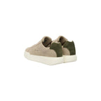 Calvin Klein Jeans Gray Leather Low Top Sneakers