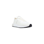 Armani Exchange White Polyester Athletic Sneakers