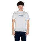 Armani Exchange White Cotton T-Shirt