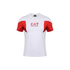 EA7 Emporio Armani White Cotton T-Shirt