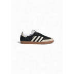 Adidas Originals Black Leather Low Top Sneakers