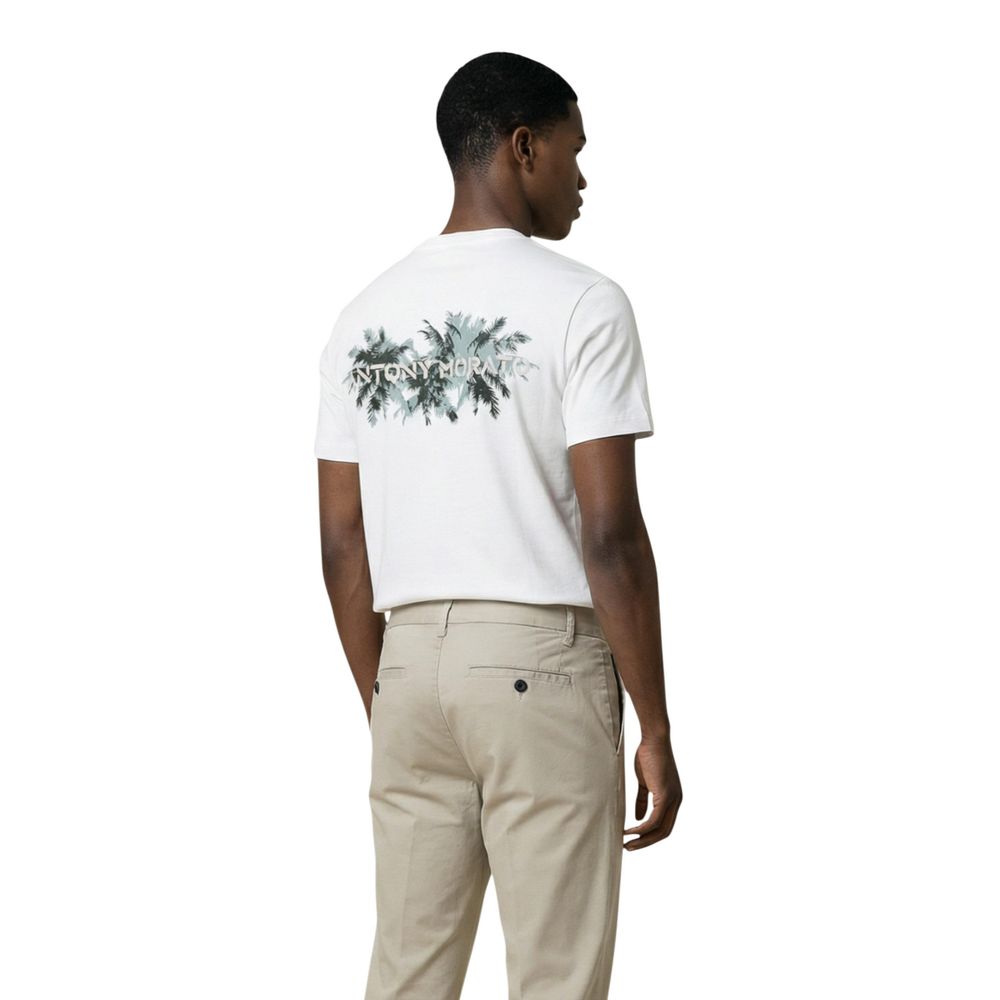 Antony Morato Beige Cotton T-Shirt