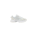 Lacoste White Recycled Polyester Athletic Sneakers
