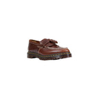 Dr. Martens Brown Leather Slip-On Loafers