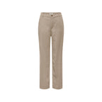 Only Beige Viscose Casual Pants